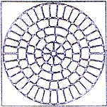 Cobble Rosette: 1.6m